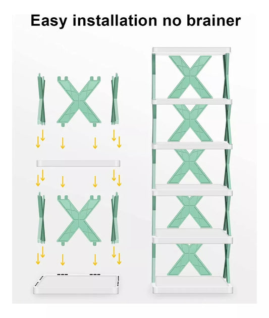 Organizador Zapatero Apilable — Modular y Multiusos para el Hogar