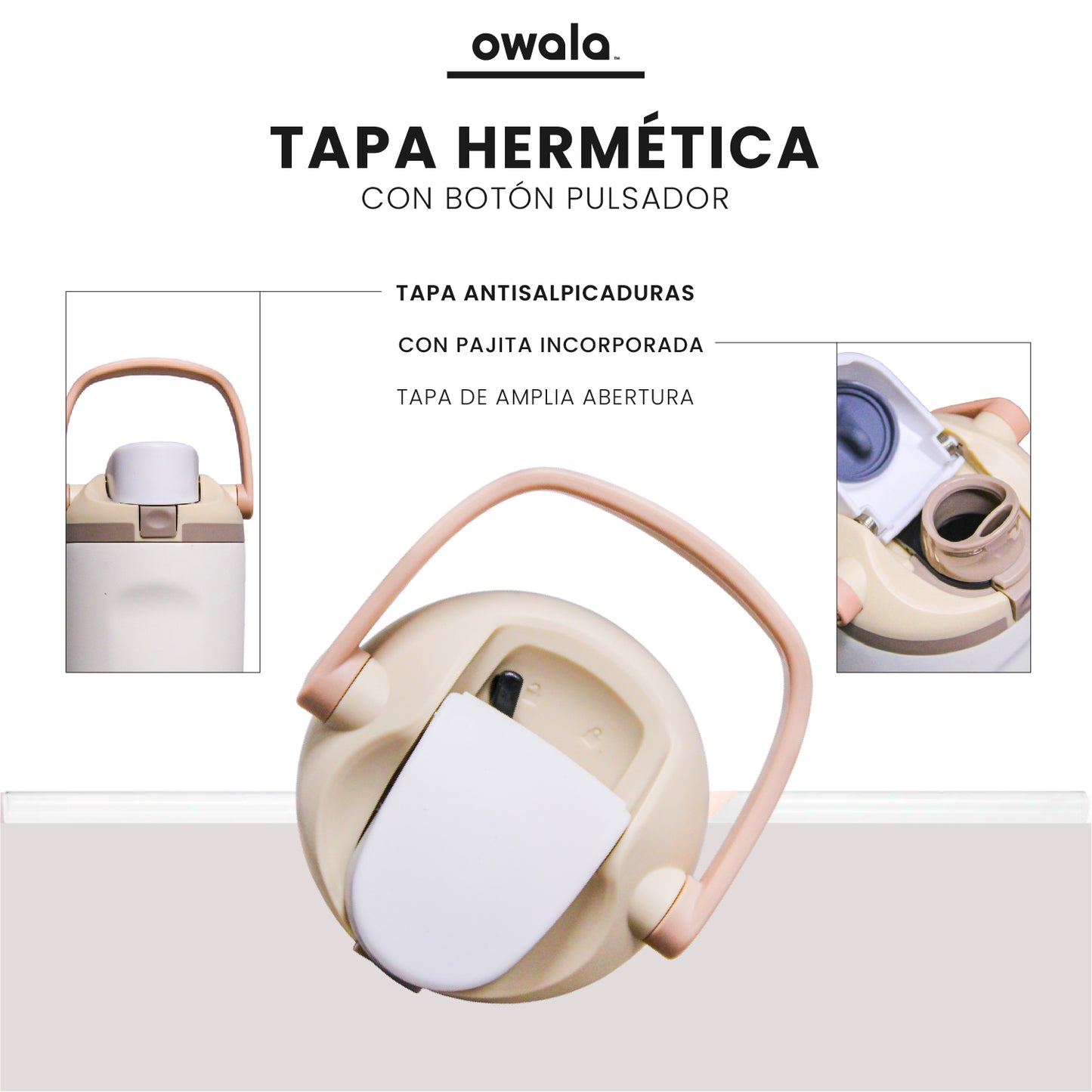 Termo Owala FreeSip 890ml