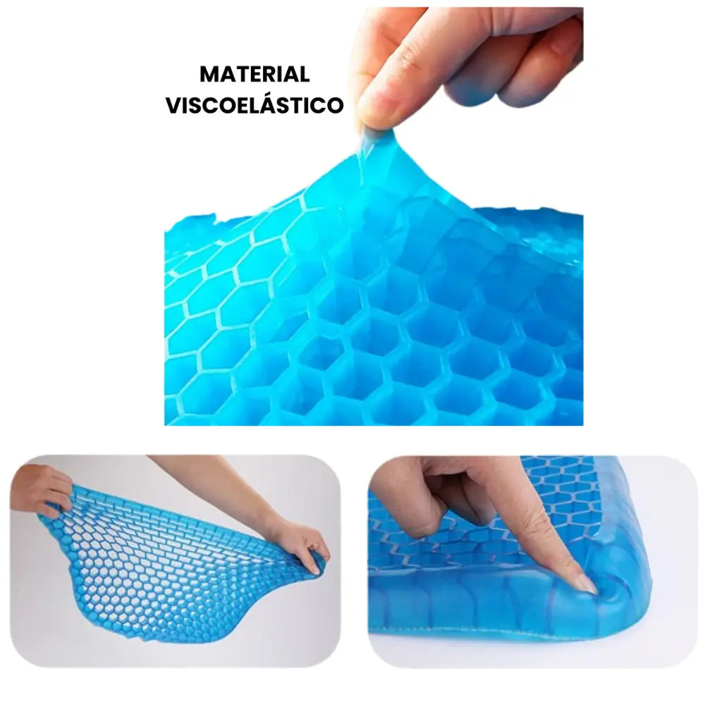 Cojín Gel Antipresión - Funda antideslizante