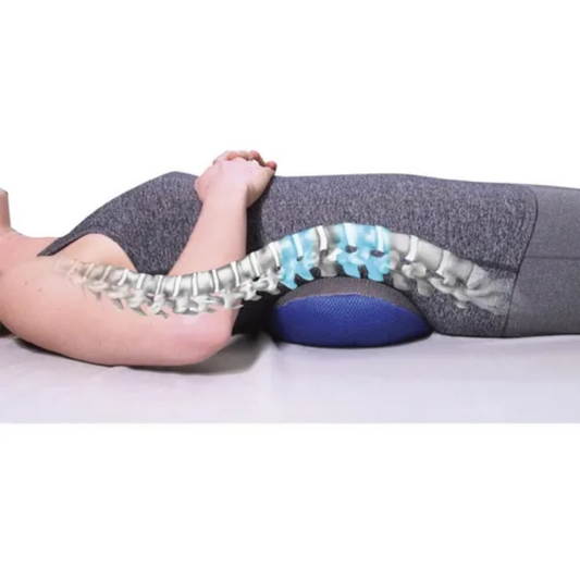 Almohada Lumbar Comfy Curve — Soporte Ergonómico para Espalda y Columna
