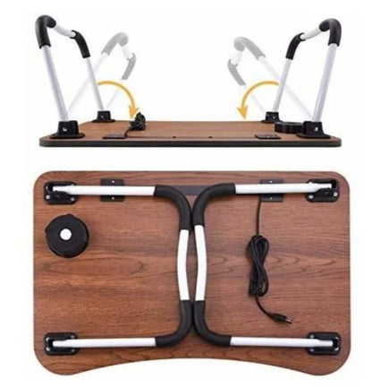Mesa Plegable Multifuncional — Para Laptop, Tablet y Desayuno en Cama