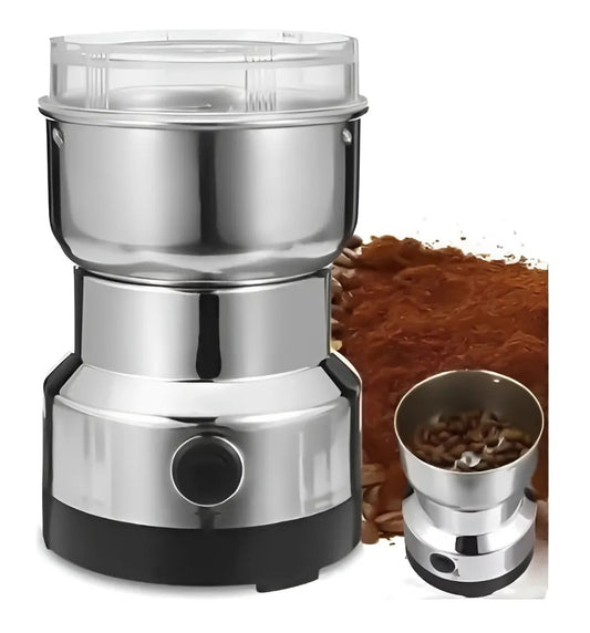 Molino de Café Eléctrico Portátil — Cuchillas de Acero y Molienda Uniforme
