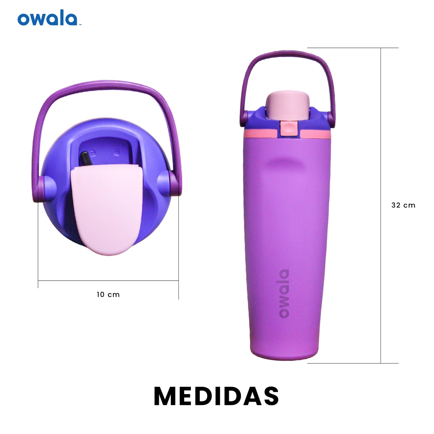 Termo Owala FreeSip 890ml