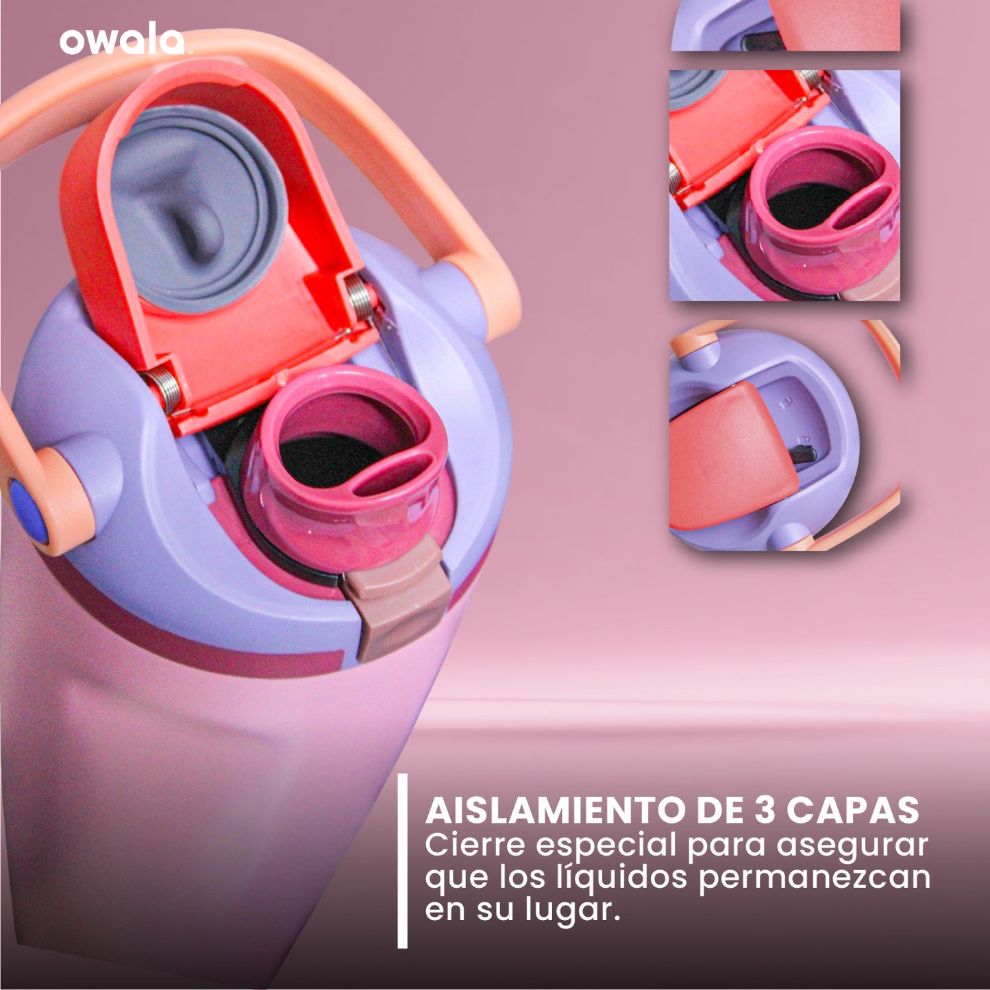 Termo Owala FreeSip 890ml