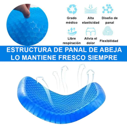 Cojín Gel Antipresión - Portátil