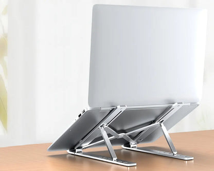 Soporte Metálico para Laptop — Ergonómico, Ajustable y Universal