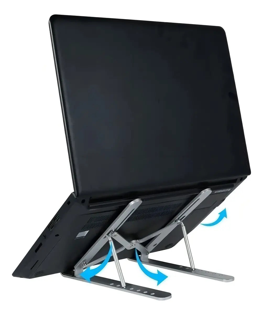 Soporte Metálico para Laptop — Ergonómico, Ajustable y Universal