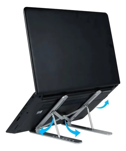 Soporte Metálico para Laptop — Ergonómico, Ajustable y Universal
